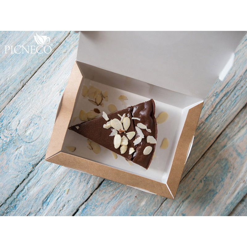 товар Одноразовый ланч-бокс крафт 600 мл BK022