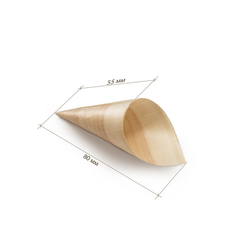 товар Конверт-кулек деревянный 85 мм DP013