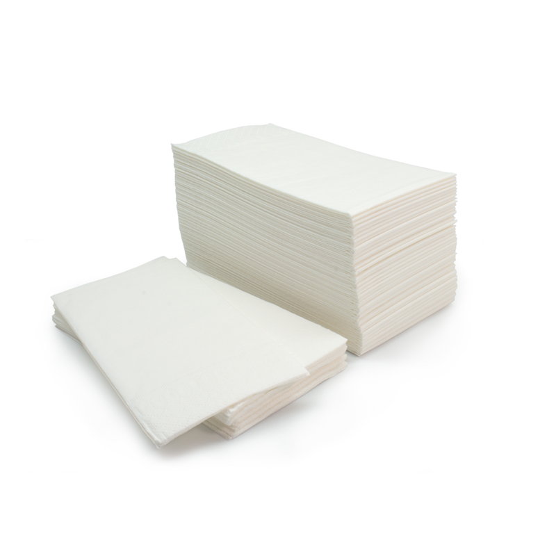 товар Салфетки 33х33 см, 2 слоя, 1/8 сложения, белые, [200 шт в пачке] SL013