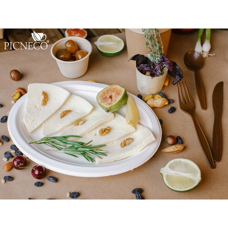 товар Одноразовая вилка, 176 мм, шоколадная SP002K