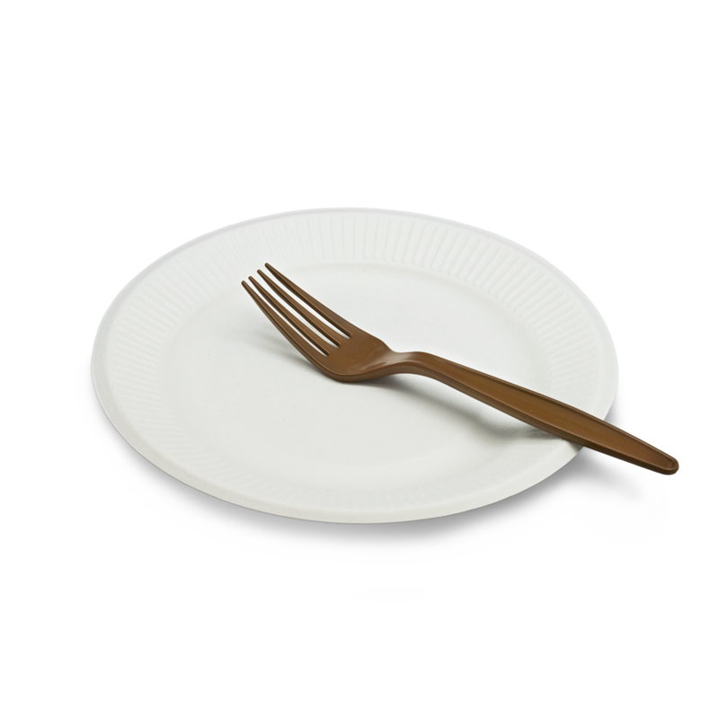 товар Одноразовая вилка, 176 мм, шоколадная SP002K