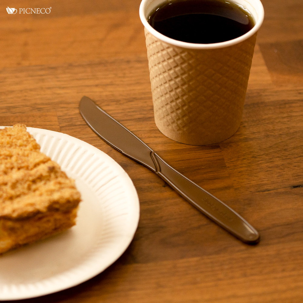 товар Одноразовый нож, 186 мм, шоколадный SP003K