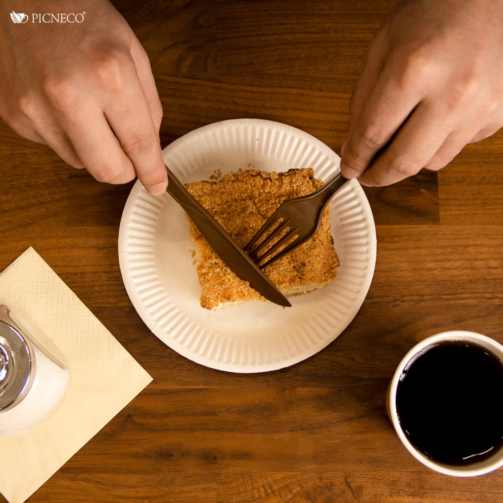 товар Одноразовый нож, 186 мм, шоколадный SP003K