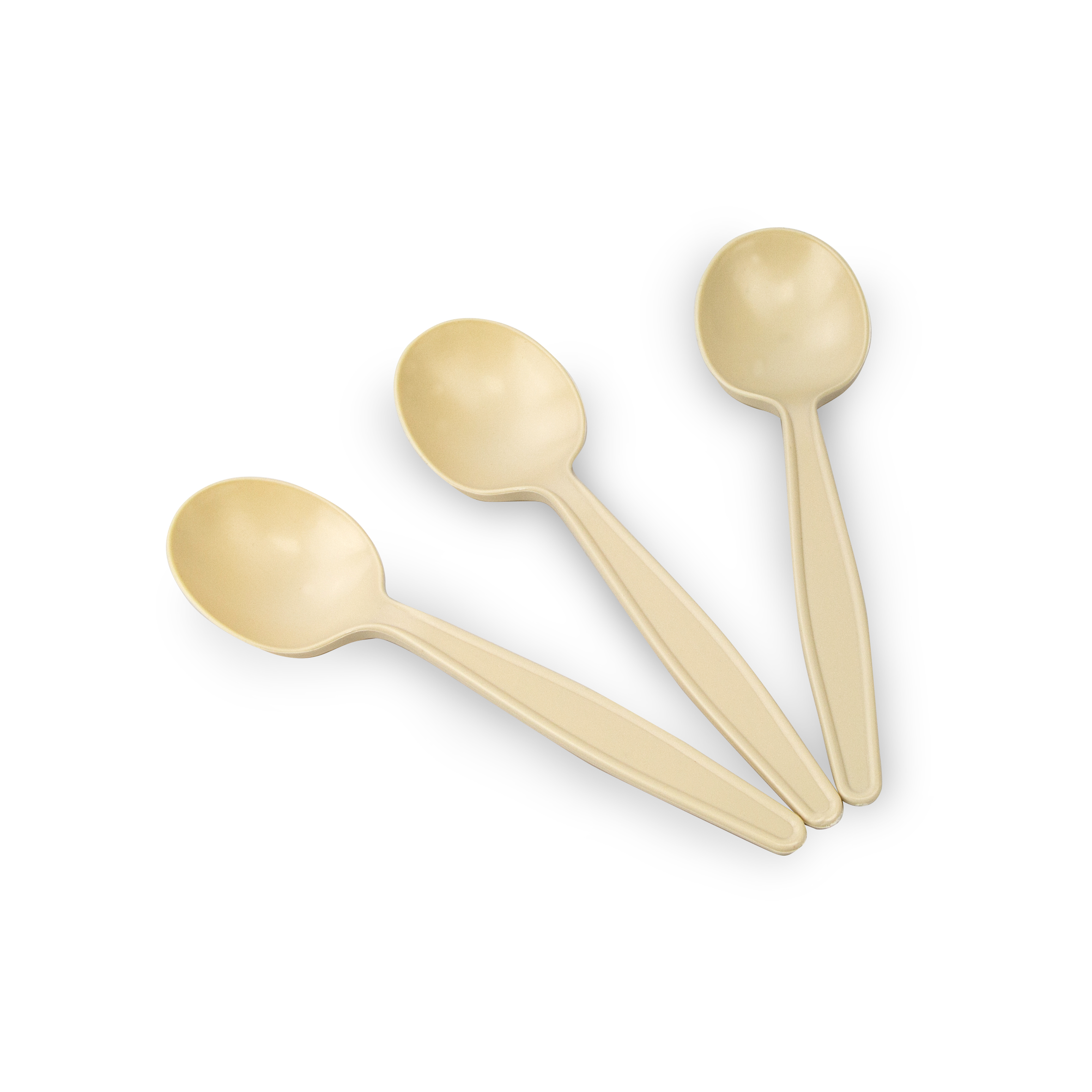 товар Одноразовая ложка, 150 мм, кремовая SP001