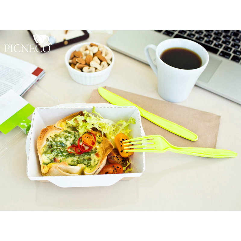 товар Вилка из кукурузного крахмала, 176 мм, салатовая SP002Z