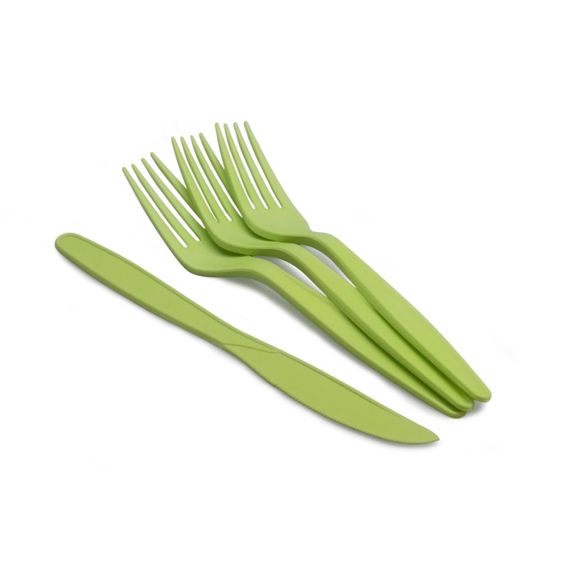 товар Вилка из кукурузного крахмала, 176 мм, салатовая SP002Z