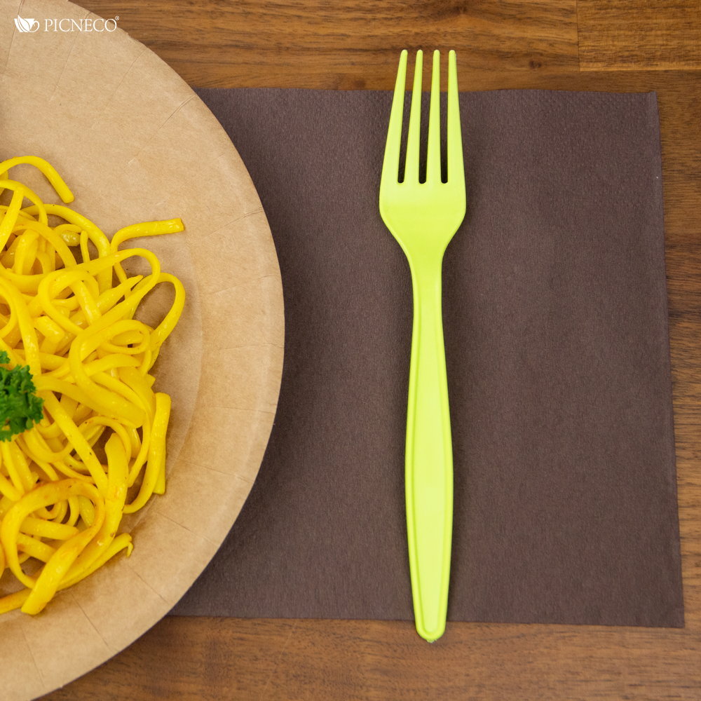 товар Вилка из кукурузного крахмала, 176 мм, салатовая SP002Z