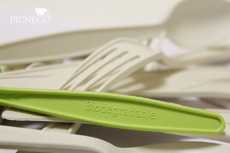 товар Вилка из кукурузного крахмала, 176 мм, салатовая SP002Z