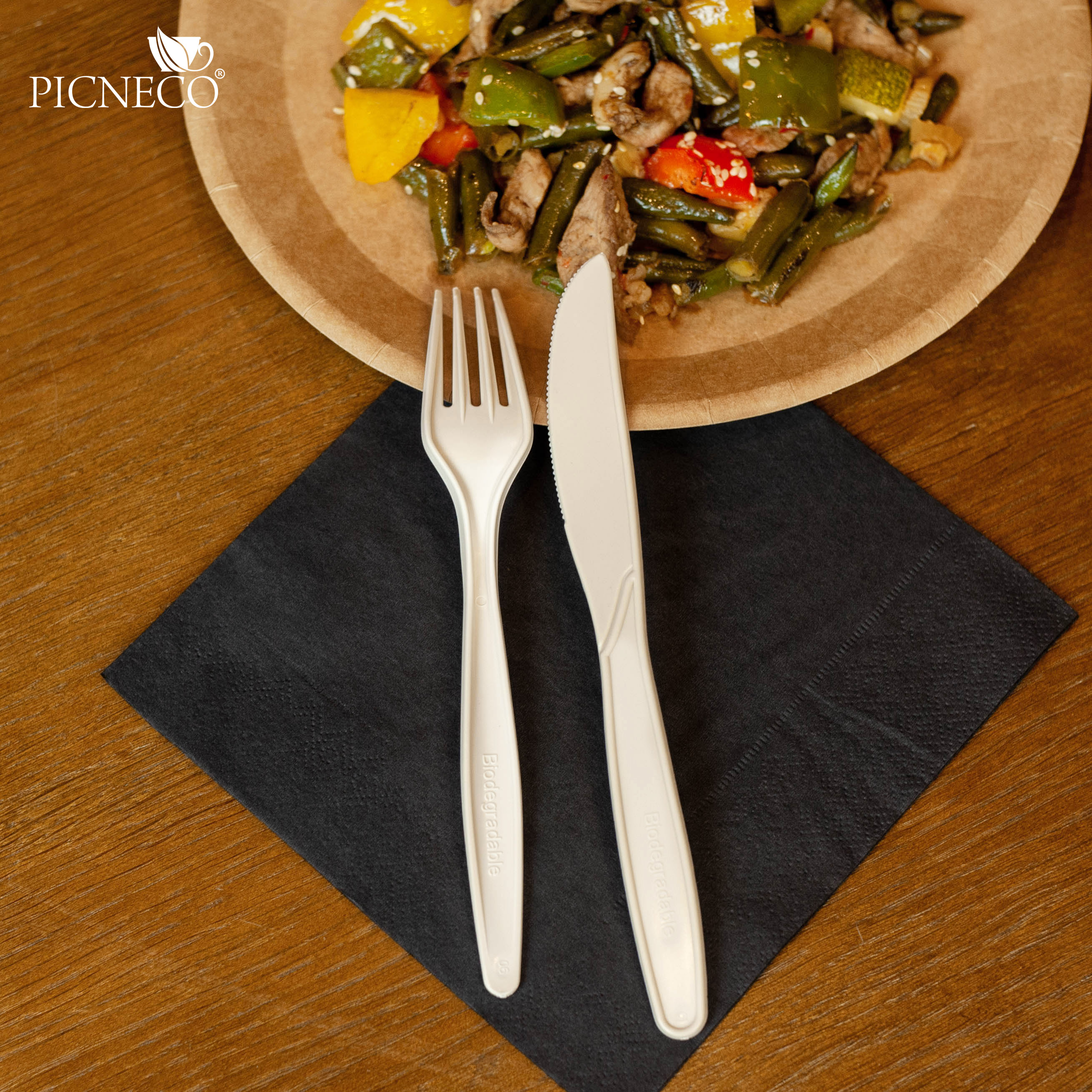 товар Одноразовый нож, 186 мм, кремовый SP003