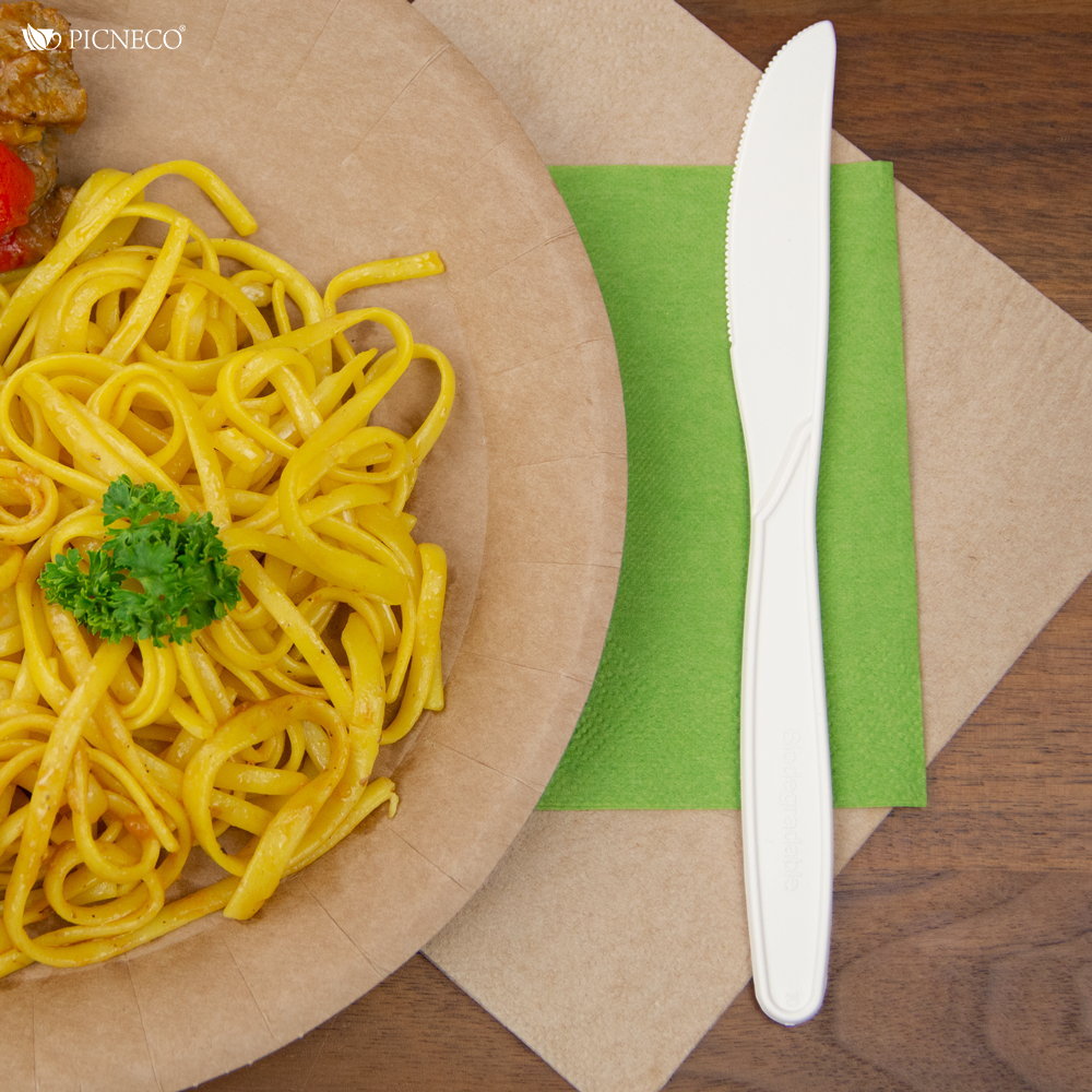 товар Одноразовый нож, 186 мм, кремовый SP003