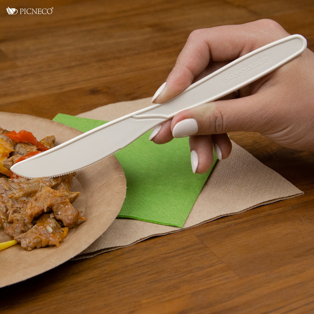 товар Одноразовый нож, 186 мм, кремовый SP003