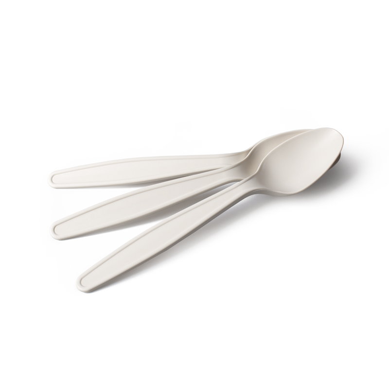 товар Ложка из кукурузного крахмала, 160 мм, кремовая SP004