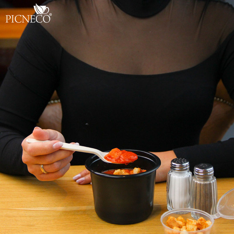 товар Ложка из кукурузного крахмала, 160 мм, кремовая SP004