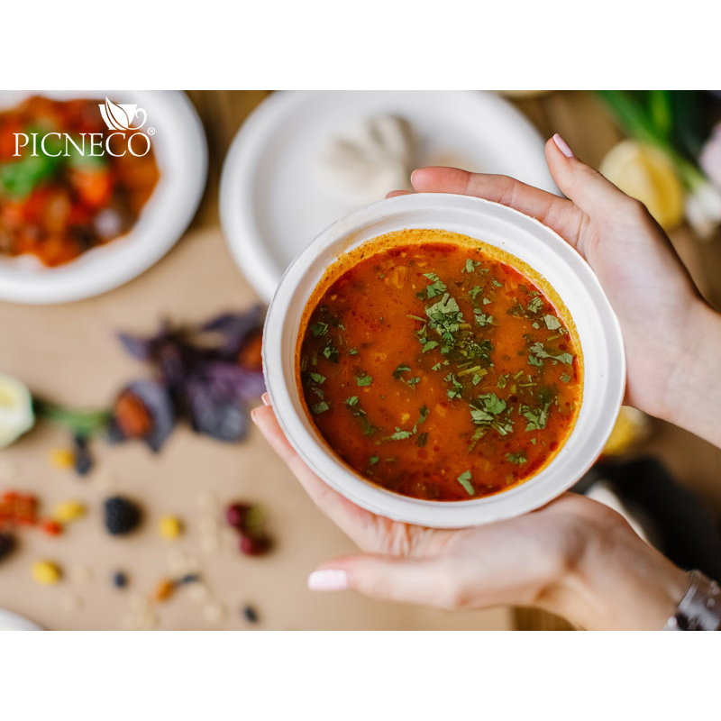 товар Одноразовая суповая миска 450 мл MS001