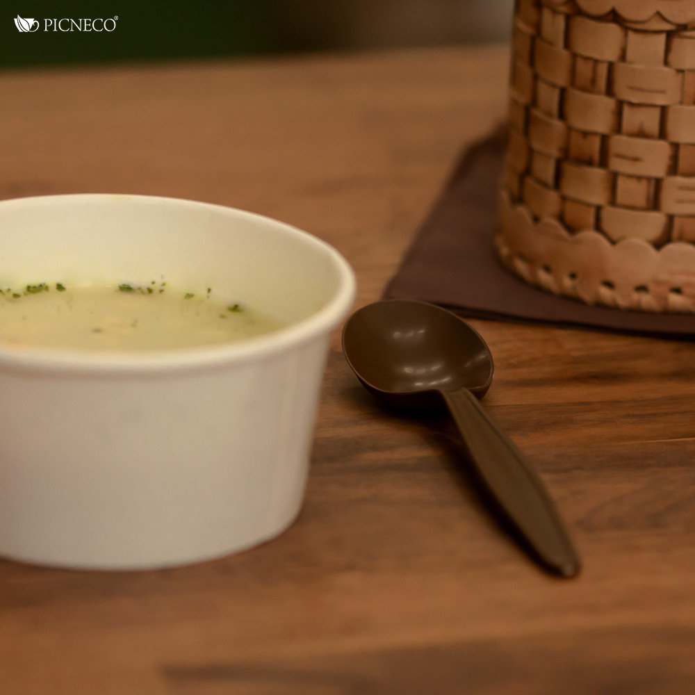 товар Одноразовая ложка, 150 мм, шоколадная SP001K