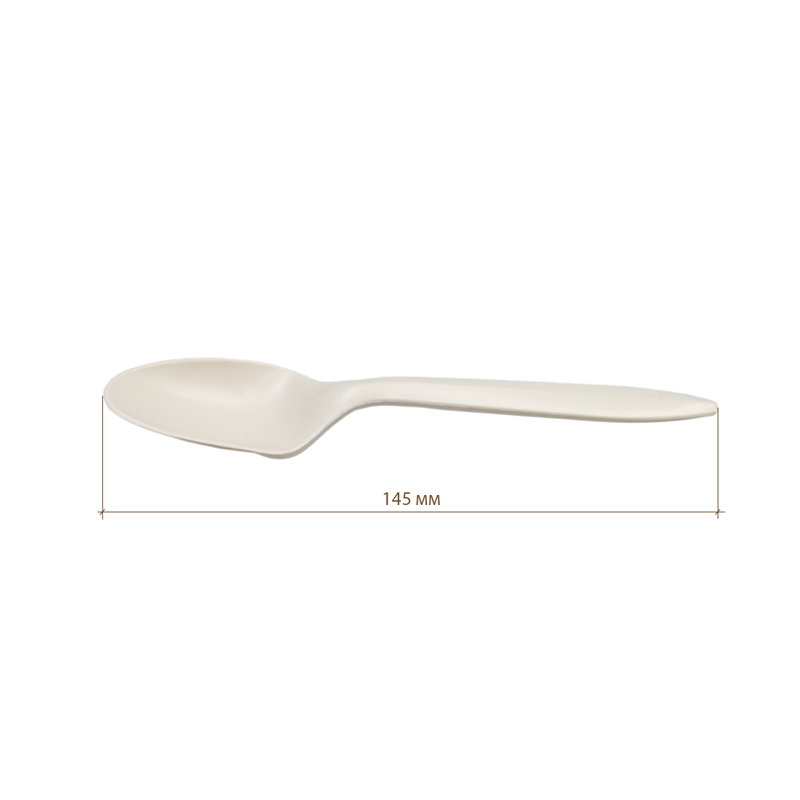 товар Одноразовая ложка, кремовая, 145 мм SP015