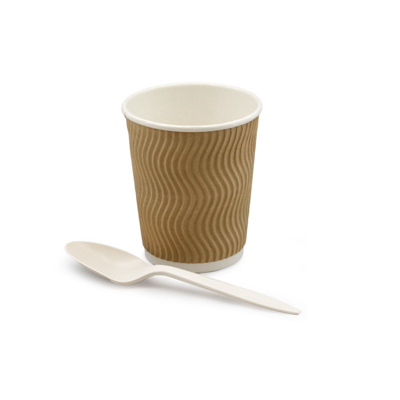 товар Одноразовая ложка, кремовая, 145 мм SP015