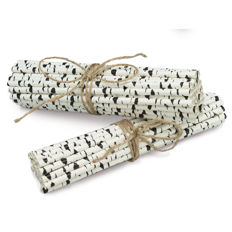 товар Бумажные трубочки, березка, 195*6 мм, 250 шт. TB002