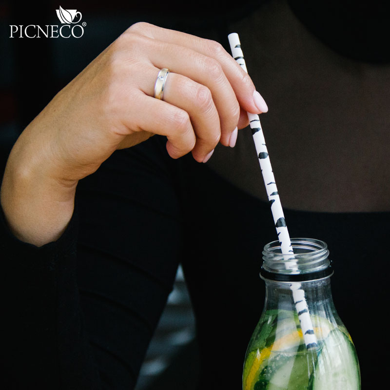 товар Бумажные трубочки, березка, 195*6 мм, 250 шт. TB002