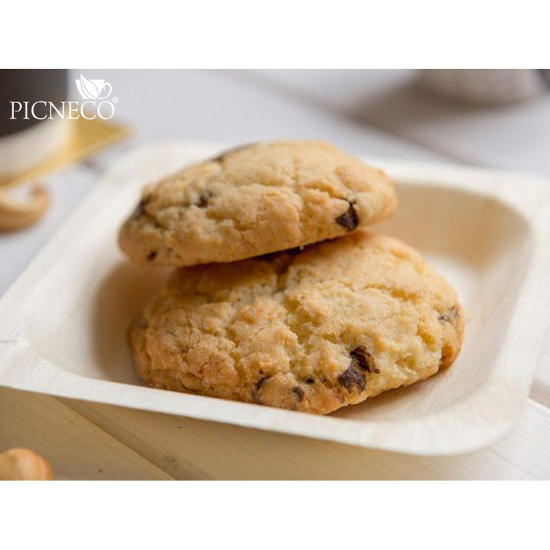 товар Деревянная квадратная тарелка 140*140 мм DP006