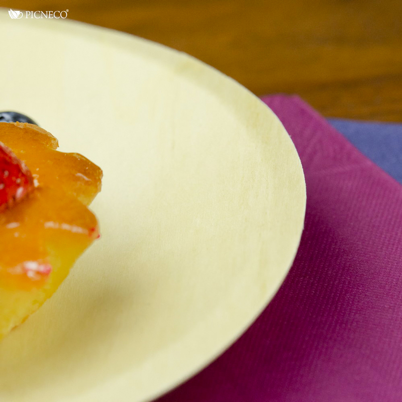 товар Тарелка деревянная круглая 180 мм DP019