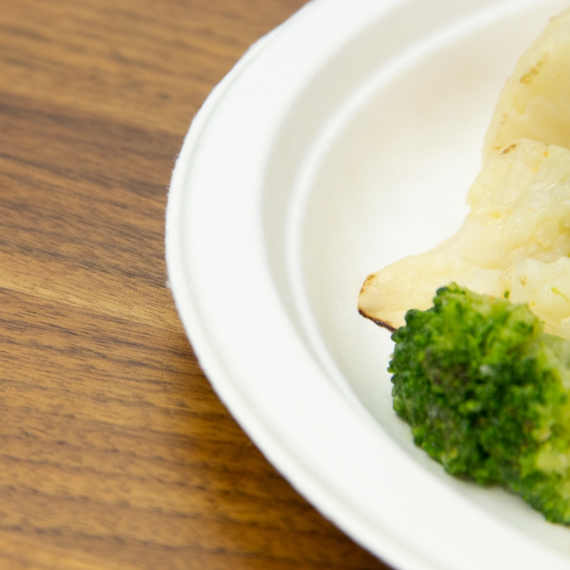 товар Тарелка круглая из целлюлозы, d=230 мм, белая TL013