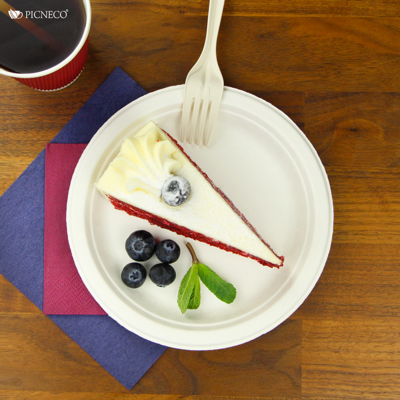 товар Тарелка круглая из целлюлозы, d=180 мм, белая TL011