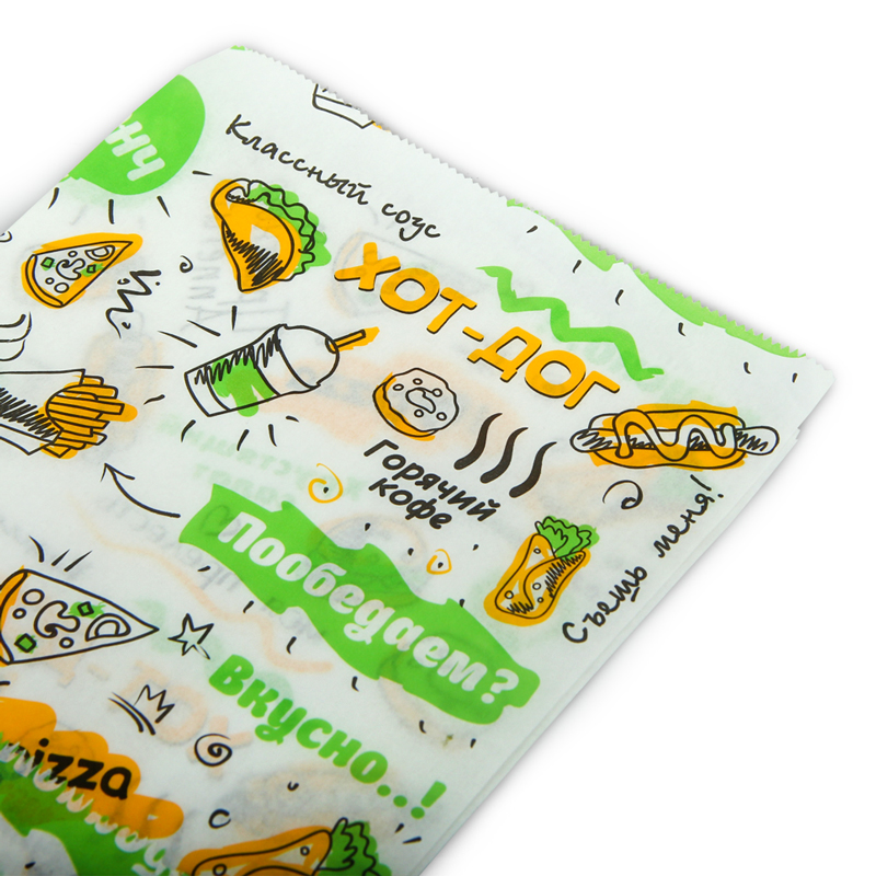 товар Уголок из жиростойкой бумаги, 150*170 мм, FOODкорт BK363