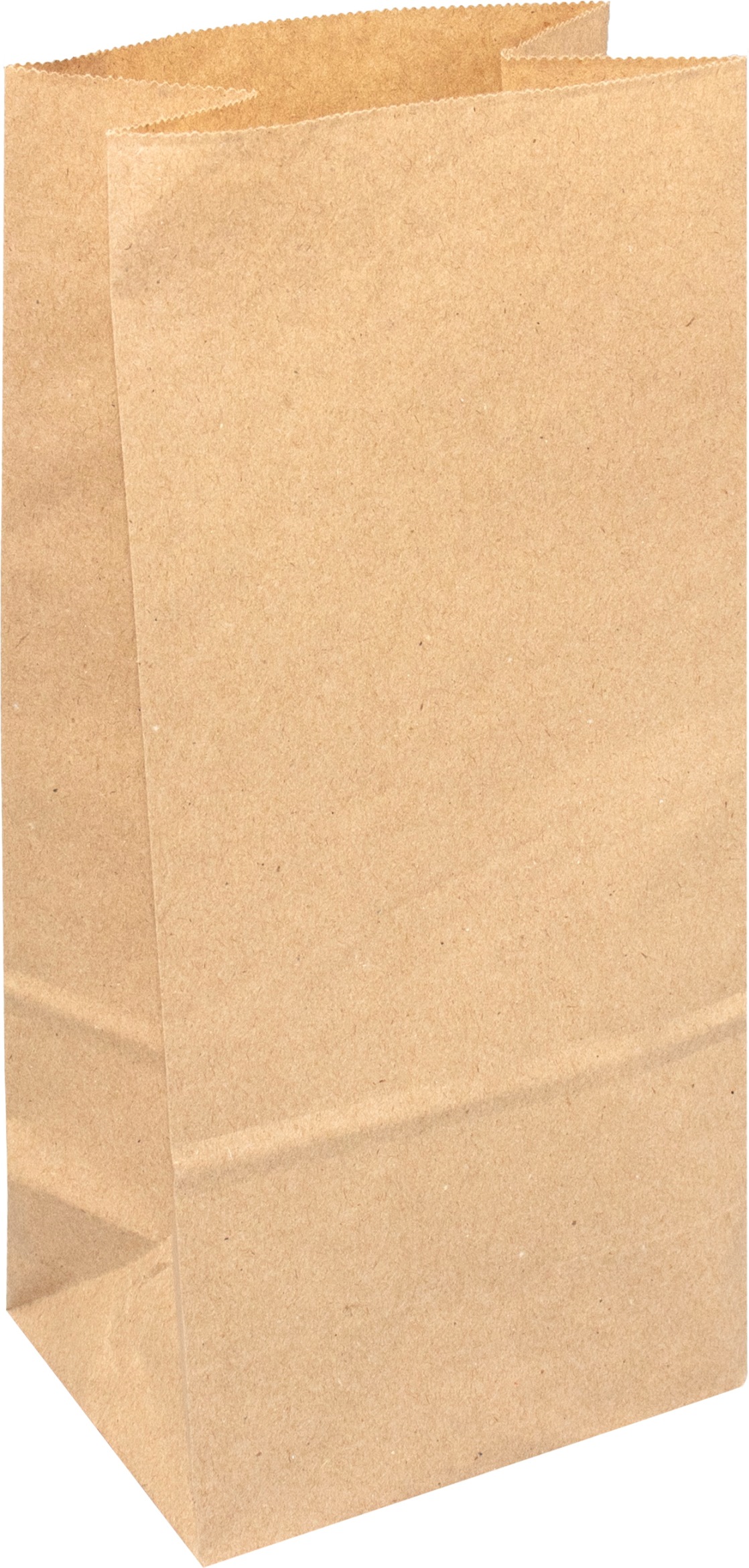 Крафт пакет с прямоугольным дном 80*50*230 мм, 70 г/м