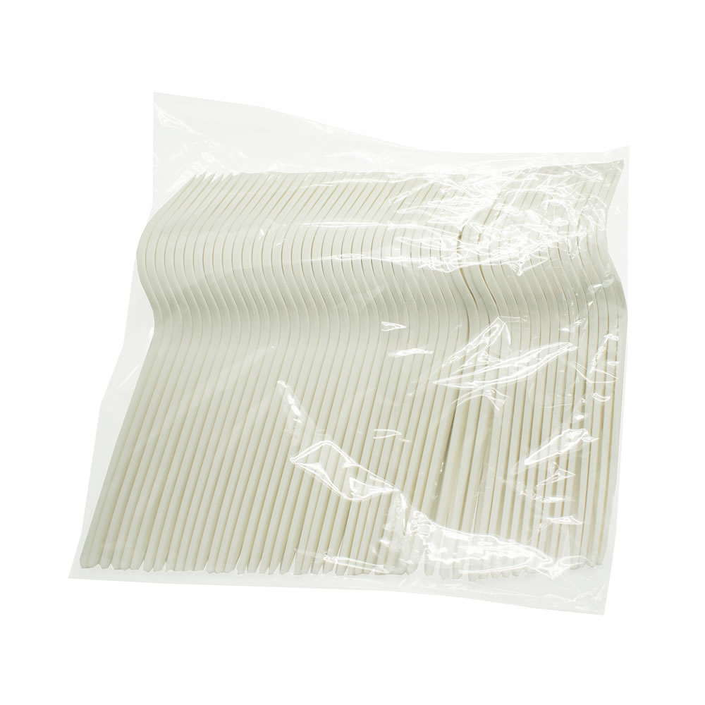 товар Вилка из кукурузного крахмала 170 мм, белая SP021