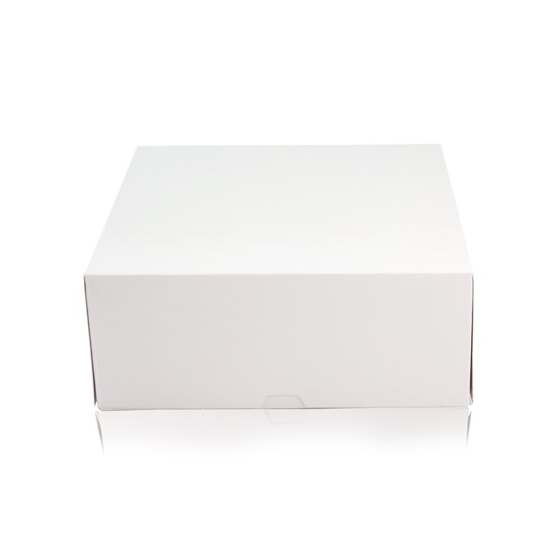 товар Коробка для торта квадртаная белая картонная 25*25*10 см BK205