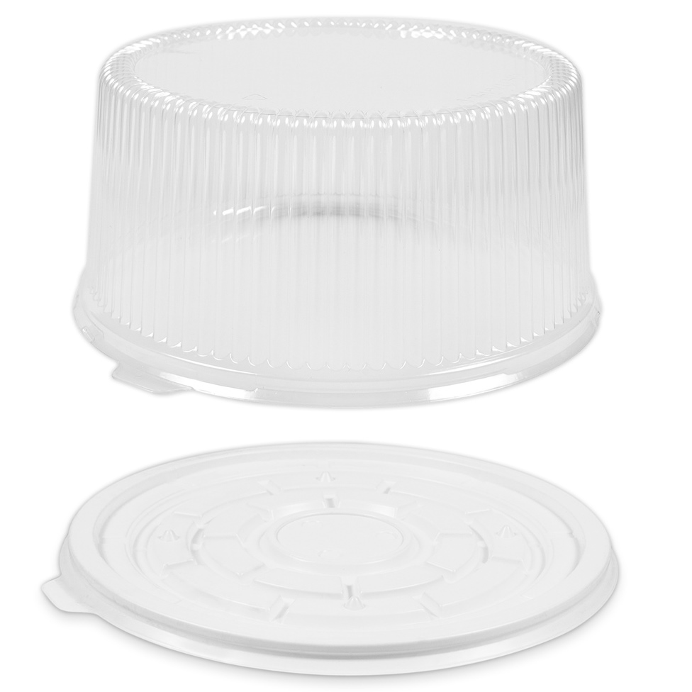 товар Коробка для торта круглая прозрачная, 220*110 мм TRT54699