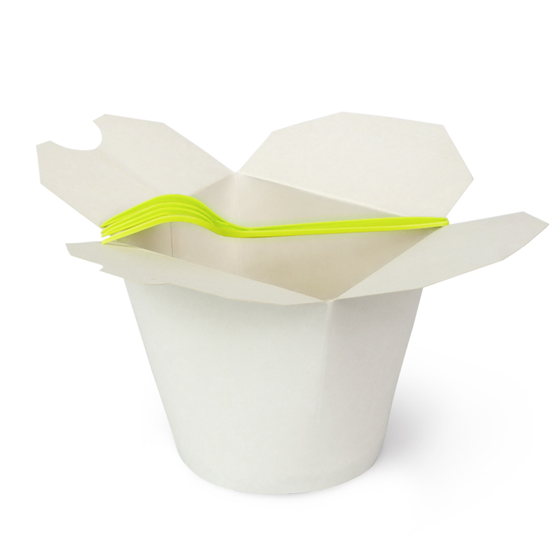 товар Коробка для лапши с круглым дном, 750 мл, белая BK103