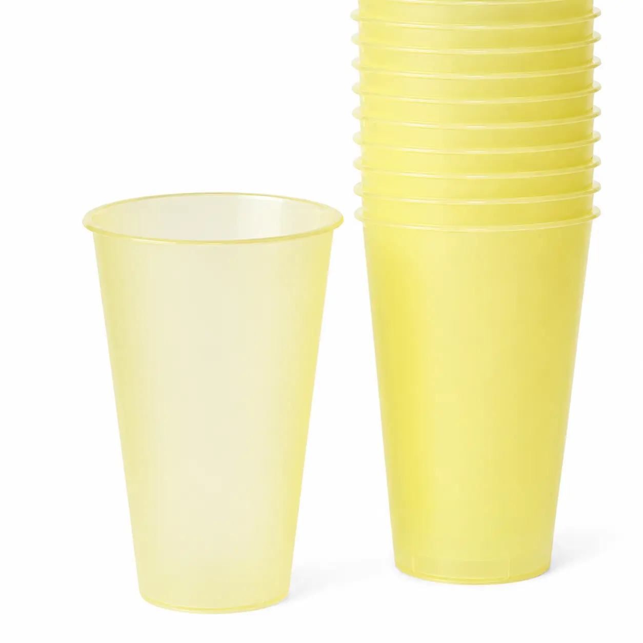 товар Стакан Bubble Cup 500 мл, матовый, лимонный STP500Le