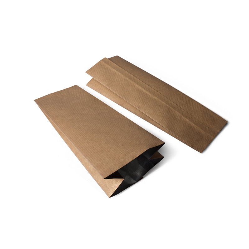 товар Бумажный металлизированный крафт пакет, 85*60*250 мм TR085Kr