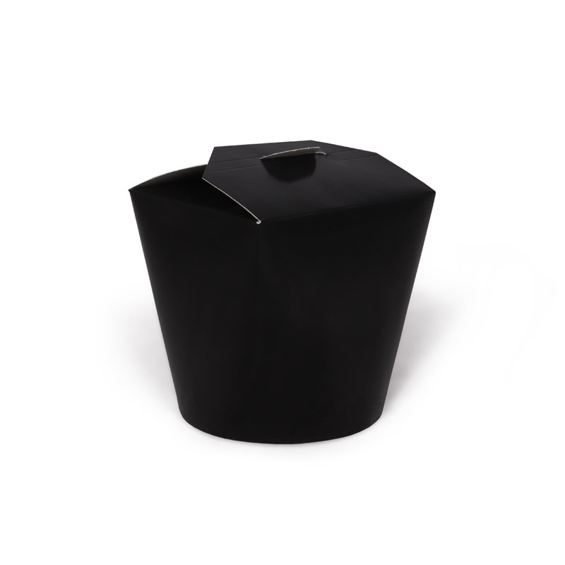 товар Коробка для лапши с круглым дном, 750 мл, черная BK103C