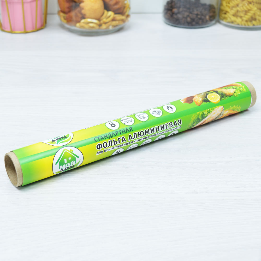 товар Фольга пищевая, 29 см * 8 м, 9 мкм ALF24901