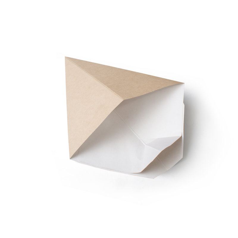 товар Упаковка для картофеля фри, конусная, с отделением для соуса BK011