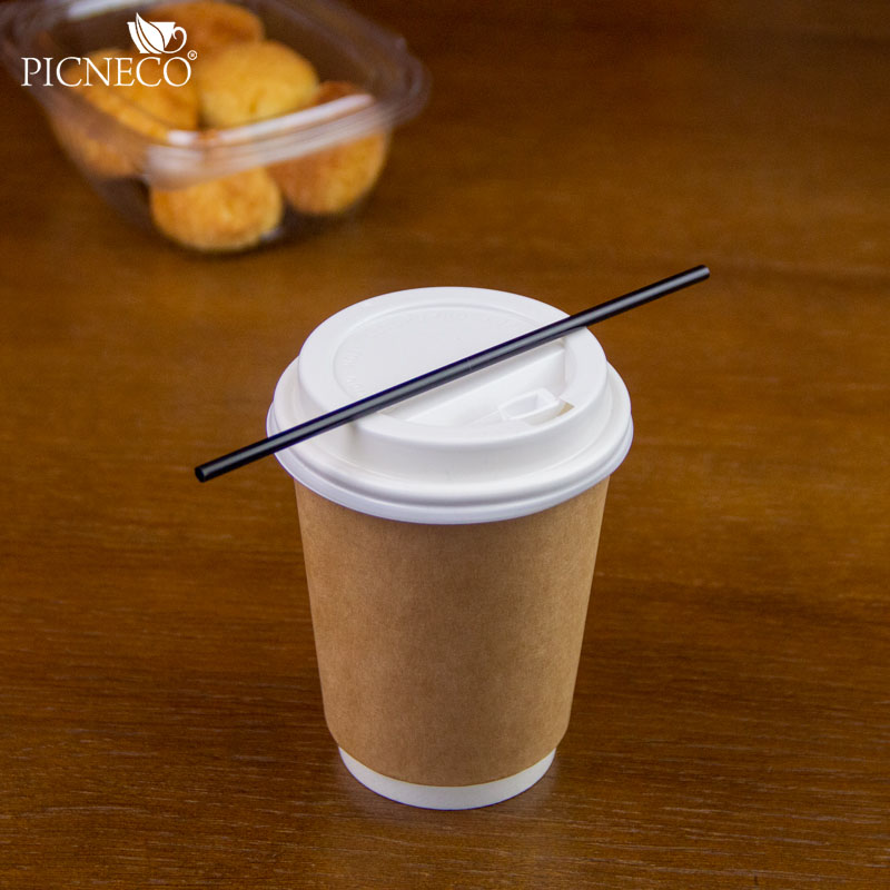 товар Трубочка-размешиватель для горячих и холодных напитков, ПП, черный, 160 мм V4-0065