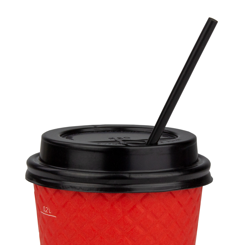 товар Трубочка-размешиватель для горячих и холодных напитков, ПП, черный, 160 мм V4-0065