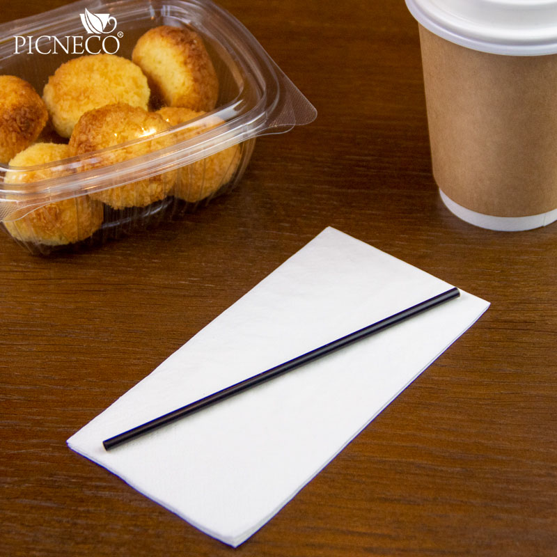 товар Трубочка-размешиватель для горячих и холодных напитков, ПП, черный, 160 мм V4-0065