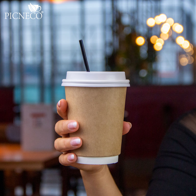 товар Трубочка-размешиватель для горячих и холодных напитков, ПП, черный, 160 мм V4-0065