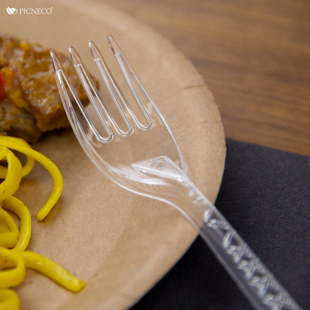товар Прозрачная пластиковая вилка, 170 мм SPP002