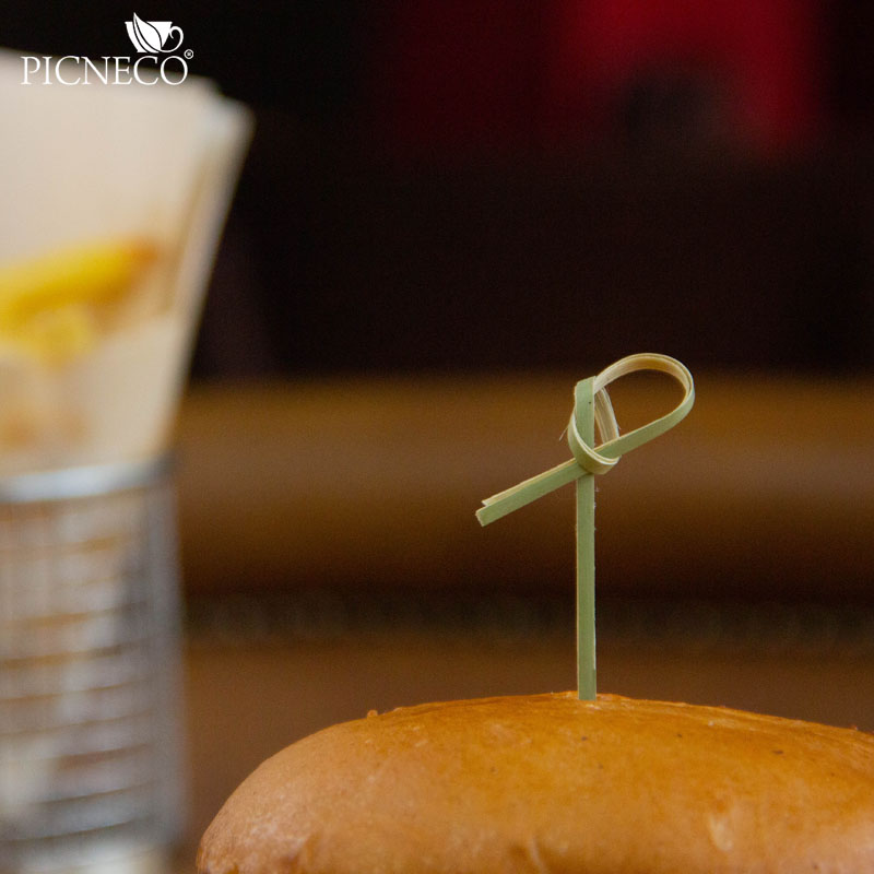 товар Бамбуковая шпажка для канапе "Узелок" тонкая, 150 мм DP254