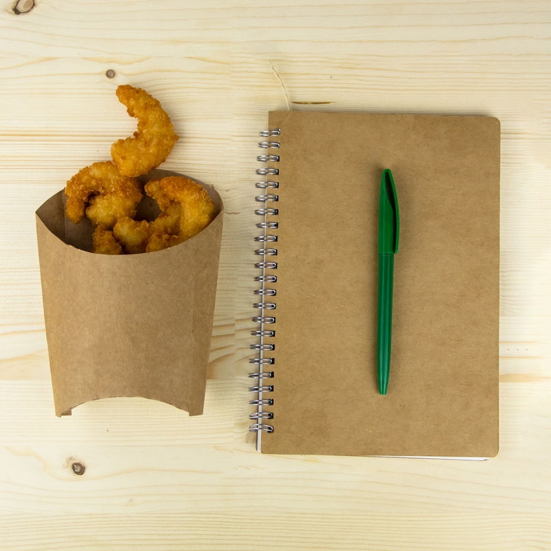 товар Упаковка для картофеля фри, большая, крафт BK013Kr