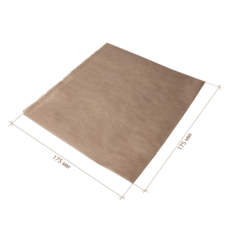 товар Бумажный крафт уголок для бургера, 175*175 мм UG017Kr