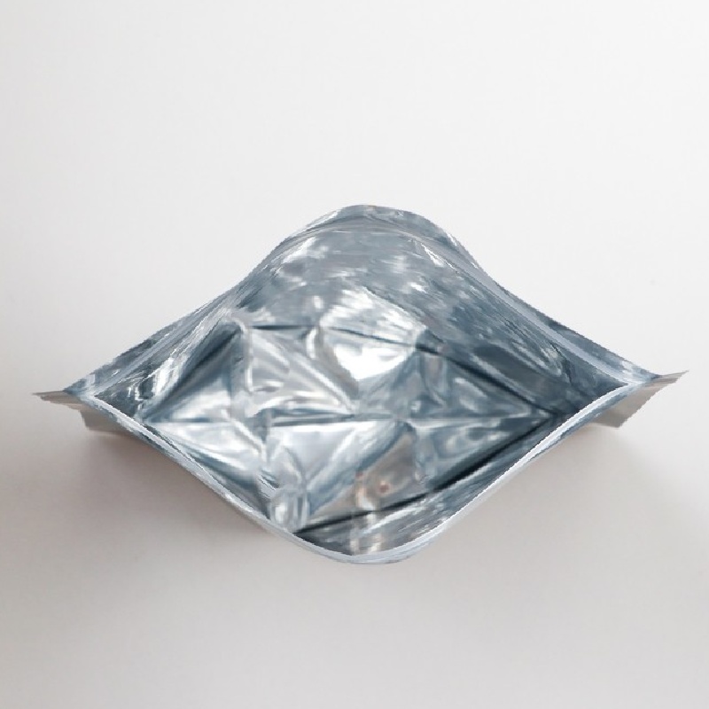 товар Дой-пак металлизированный пакет 150*210 мм, белый матовый, зип-лок замок ZIP1271