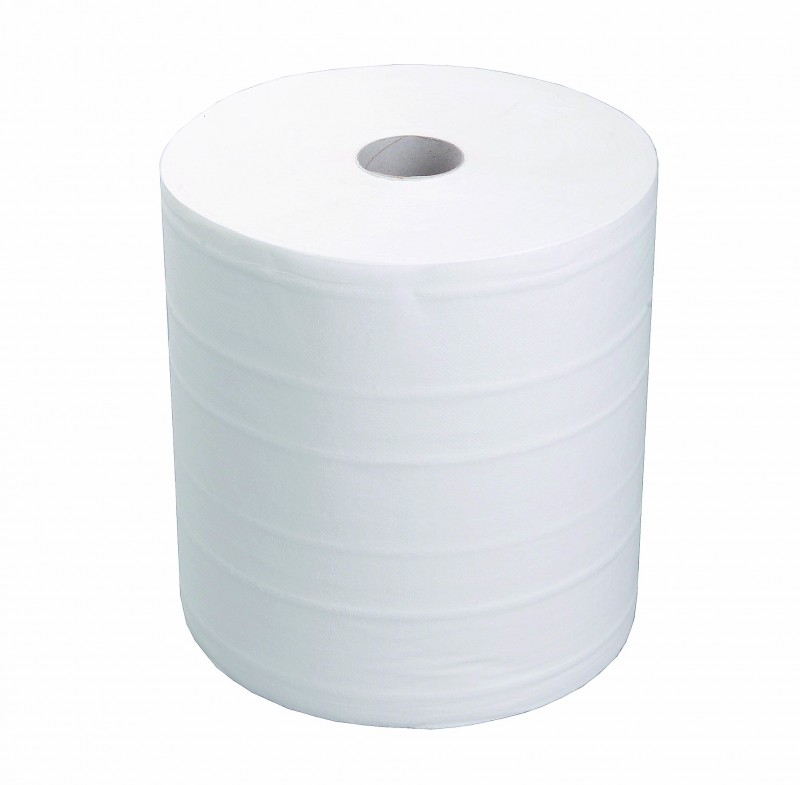 Полотенце бумажное в рулоне на втулке, 1-слой, 150 м
