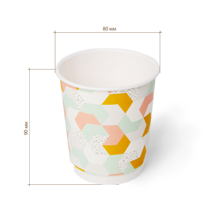 товар Стакан Мозаика, двухслойный, 250 мл (макс. 280 мл) STD225Mz