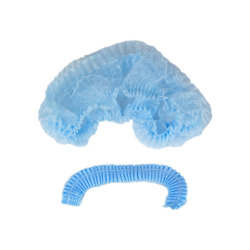 товар Шапочка одноразовая "Шарлотта", спанбонд, голубая V8-0038